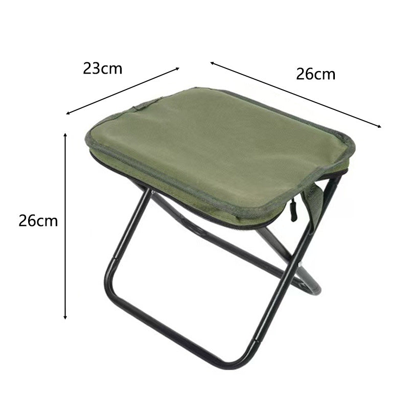 Portable Folding Camping Stool with Storage Bag