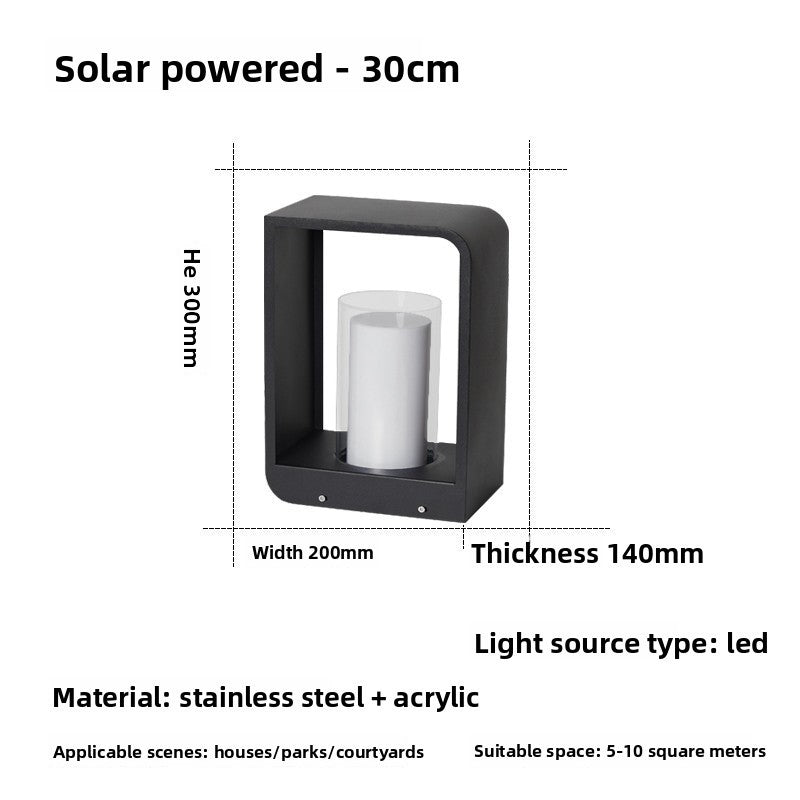 Solar Powered Waterproof Outdoor Garden Light