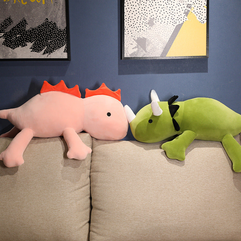 Weighted Particle Dinosaur Plush Toy Pillow