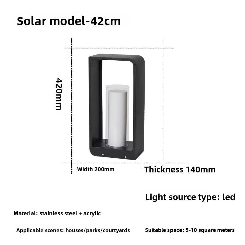 Solar Powered Waterproof Outdoor Garden Light