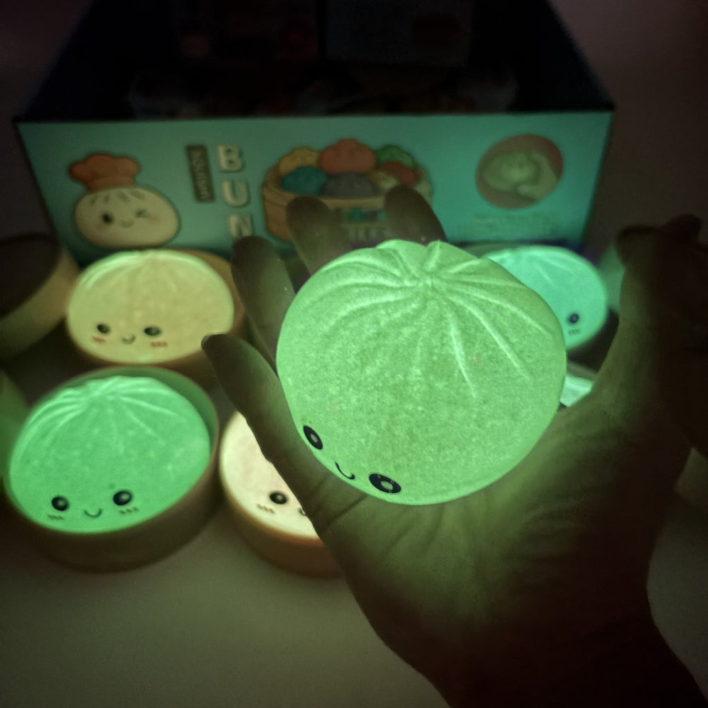 Luminous Slow Rebound Squishy Bun Toy