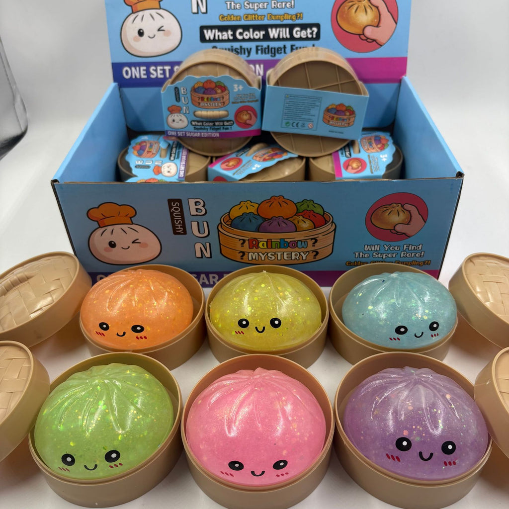 Luminous Slow Rebound Squishy Bun Toy