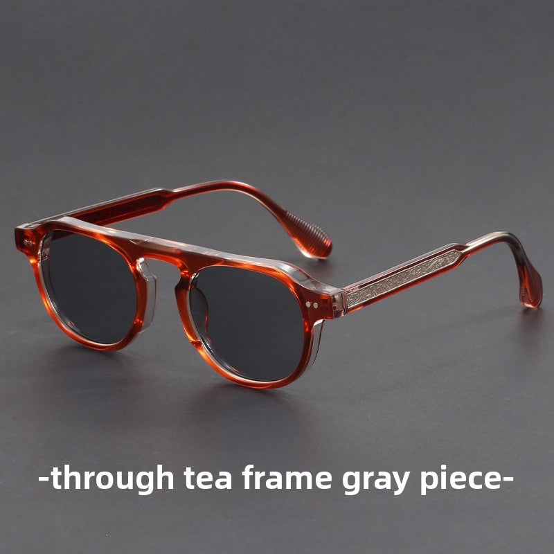 Retro Polarized Sunglasses for Driving and Outdoor Sports